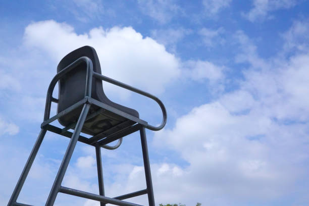 Tennis umpire's chair