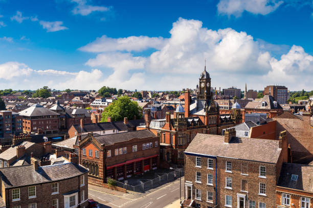 Panoramic view of York, England
