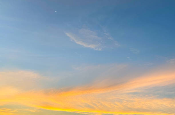 istock Sunset sky for background or sunrise sky and cloud at morning. 1510395487