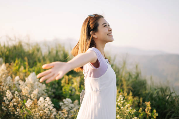 istock Enjoy peaceful moment in tropical forest 1510395951