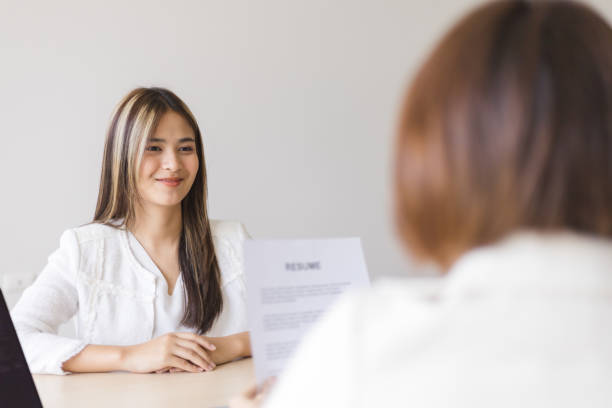 istock A young woman in interviewing for a job. 1510494844