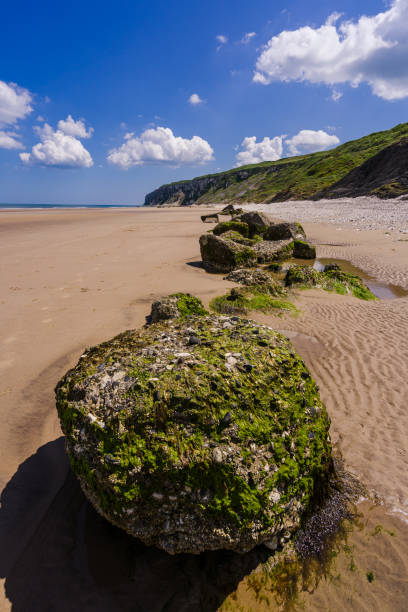 istock Old WWII beach defences, Speeton Sands. 1510660003