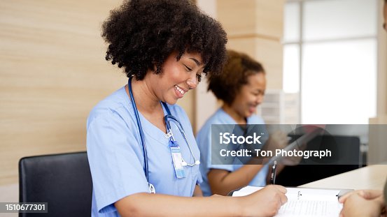 istock Medical staff with morning briefing in hospital, Healthcare concept 1510677301