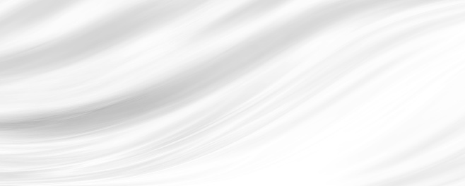Abstract white fabric background with copy space illustration