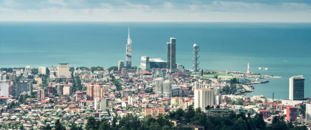 View on the center of Batumi from High point