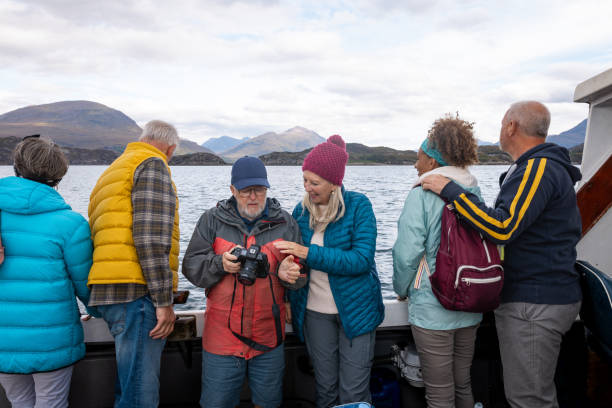 istock Friends Enjoying a Leisure Excursion in Torridon 1510826202