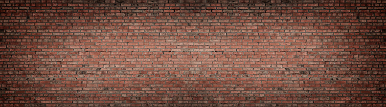 Beige Brick wall seamless pattern background. Whitewashed stone texture background