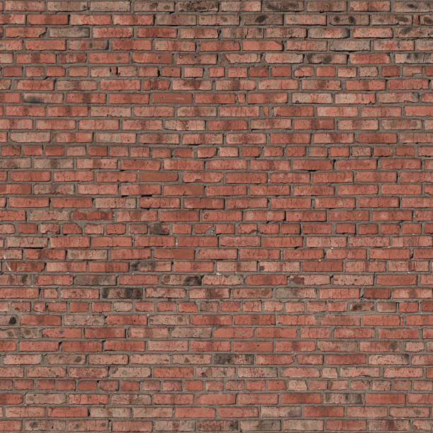 istock Grunge old red brick wall background with copy space. Wall texture close up. 1510874229