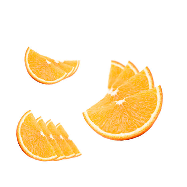 istock Orange fruits collection isolated on a white background. 1510881697