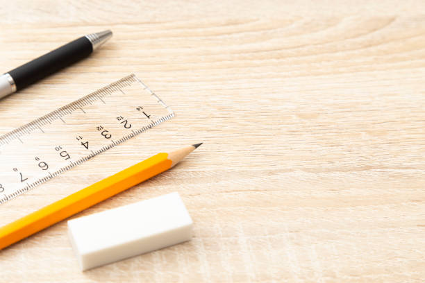 stationery on the desk