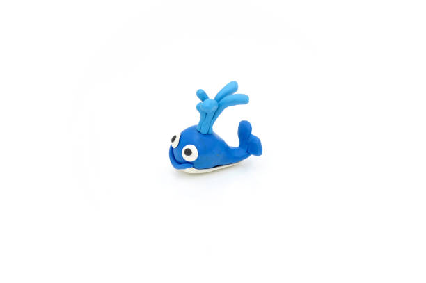 istock cute plasticine whale of blue color 1510896373