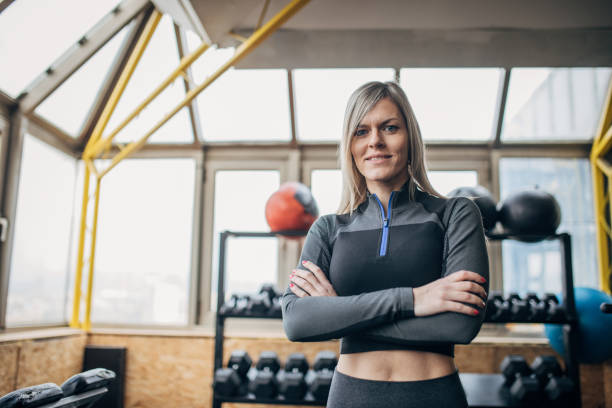istock Fit woman in gym 1510902645