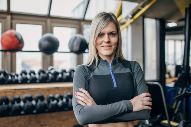 istock Fit woman in gym 1510903162