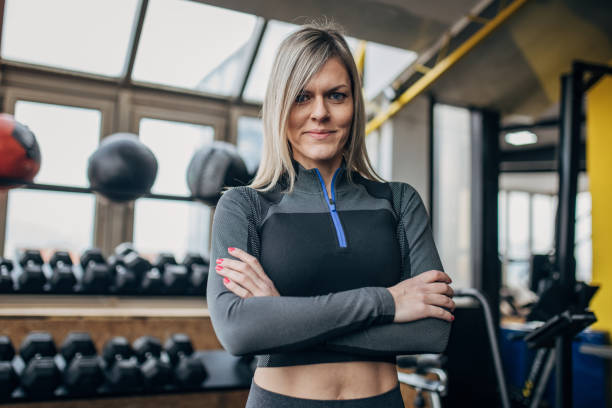 istock Fit woman in gym 1510905312