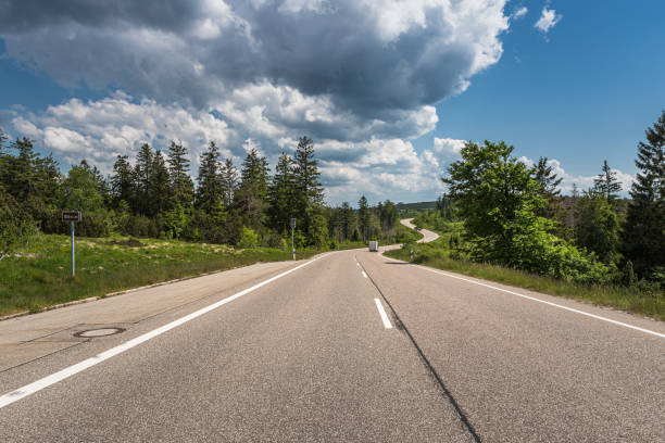 The Black Forest High Road (german: Schwarzwaldhochstrasse) is one of the oldest and best known scenic drives in Germany. The  60 km long road is part of the B 500 federal highway and leads from Baden-Baden to Freudenstadt.