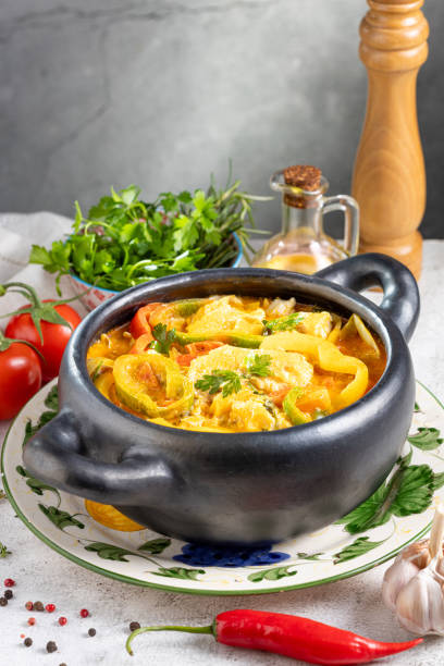 istock Fish stew. Traditional dish in Brazil, (Moqueca Baiana de Peixe). 1510940400