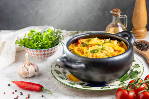 istock Fish stew. Traditional dish in Brazil, (Moqueca Baiana de Peixe). 1510940425