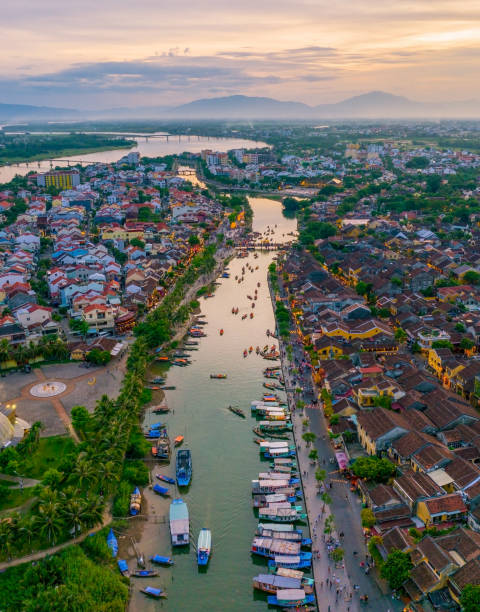 istock Hoi An ancient town under sunset, Quang Nam province 1510944167