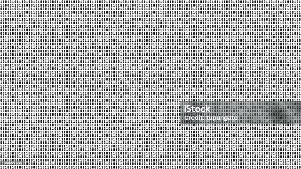 Computer Data Pattern Texture Stock Illustration - Download Image Now ...