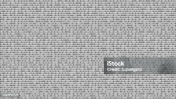 Computer Data Pattern Texture Stock Illustration - Download Image Now ...