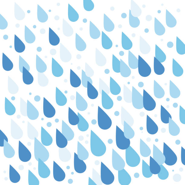 Heavy raindrop background illustration vector art illustration