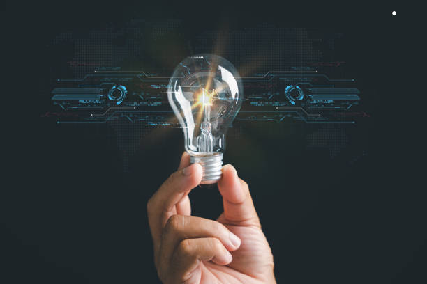 istock A hand holding a glowing light bulb, signifying the connection between creative ideas 1511026682
