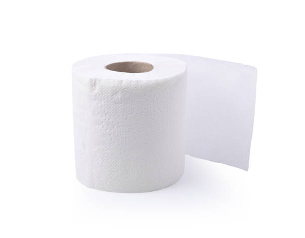 istock Toilet paper, white tissues on white background 1511029401