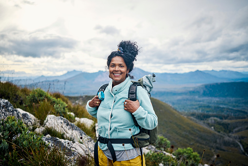 Adventurous, active women exploring the wild beauty of Tasmania, Australia.