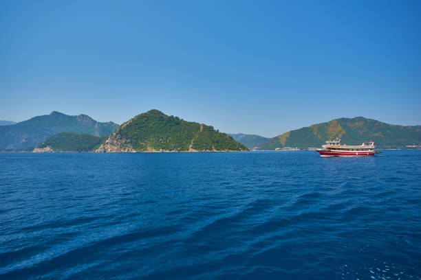 istock Ship leaving the bay in Marmaris 1511094816