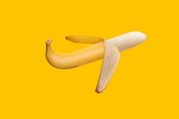 This is a creative picture. This picture is shot with a banana fusion aircraft model, which can present both the fruit state and the flight state of the aircraft. It is suitable for fruit display or health direction display, or bananas for physical display or fruit display in Airline meal.