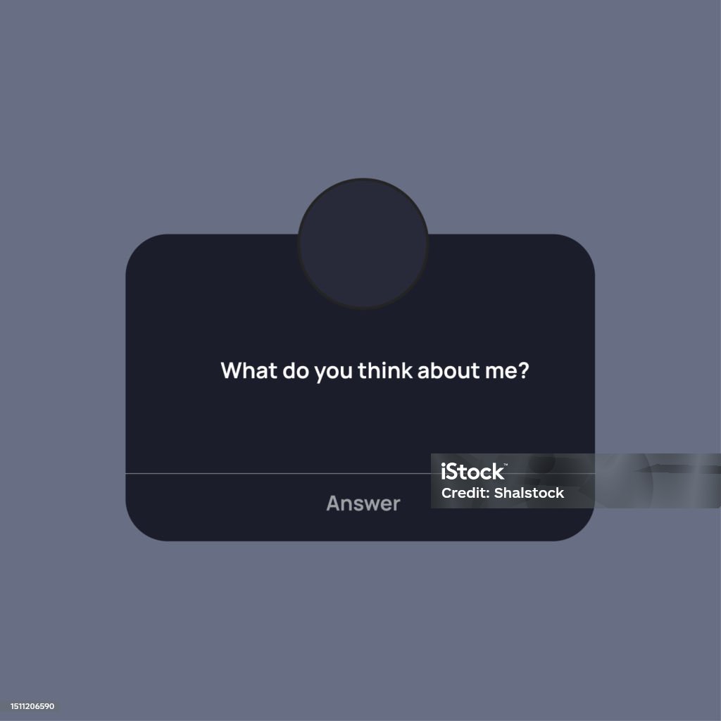 Question Box User Interface Stock Illustration - Download Image Now ...