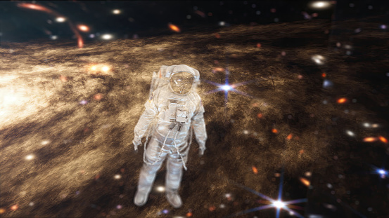 Beyond Event Horizons: A Black Hole Odyssey - An Innovative Astronaut Explores the Cosmos in Cutting-Edge Attire, Unveiling Breathtaking High-Fidelity Visuals