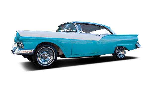 istock Classic American car isolated 1511329816