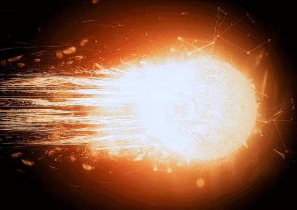 istock 3d illustration of burning fireball 1511333109
