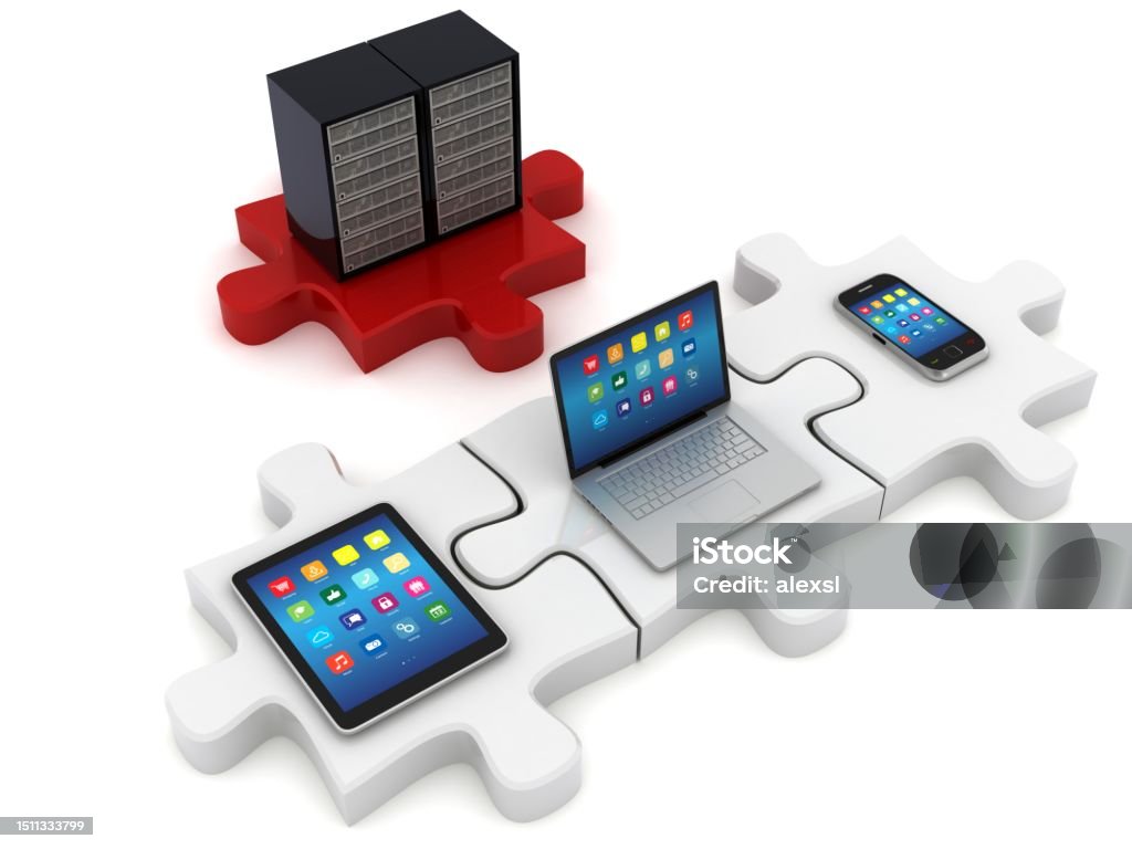 Computer Network Security Internet Cyber Technology Stock Photo ...