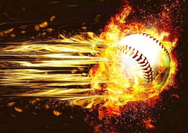 istock 3d illustration of baseball ball burning 1511336763