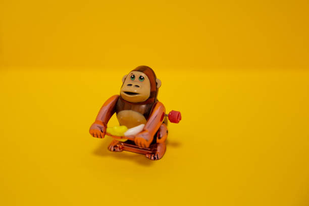 Close-Up Of Robot On White Background