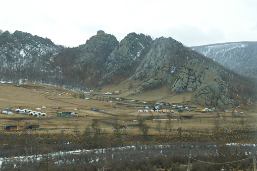 Gorkhi-Terelj National Park in Mongolia