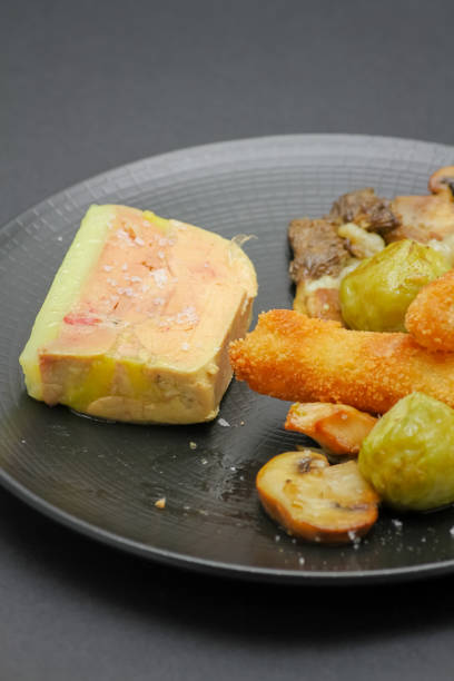 istock Foie gras and winter vegetables 1511549783