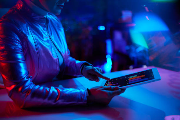 istock Closeup on woman using tablet PC in office 1511570450