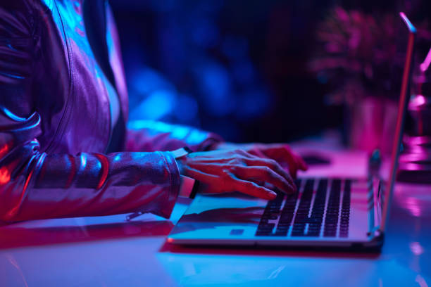 istock Closeup on woman with laptop 1511570452