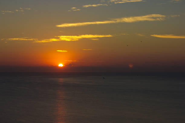36 hours straight just to get the sunrise over the sea