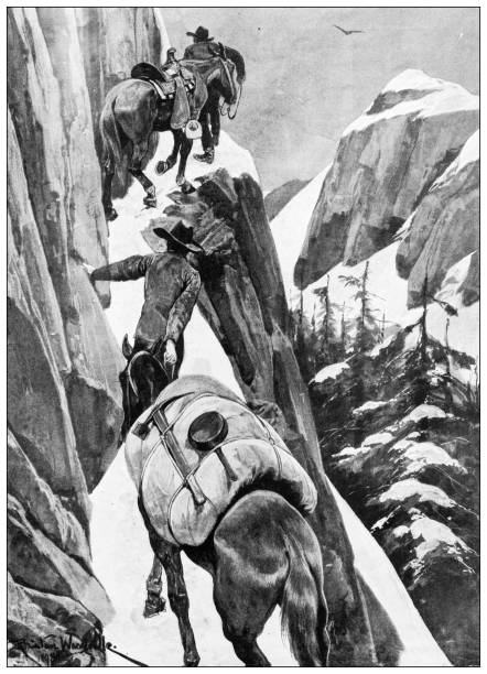 istock Antique image from British magazine: Sophie Mountain 1511617795