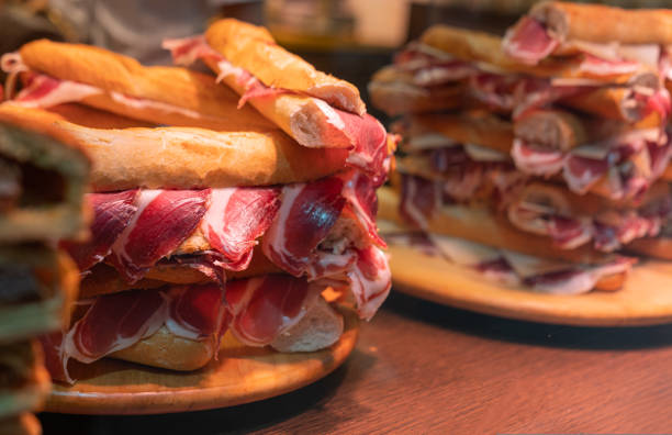 istock Traditional spanish sandwiches, bocadillo 1511629086