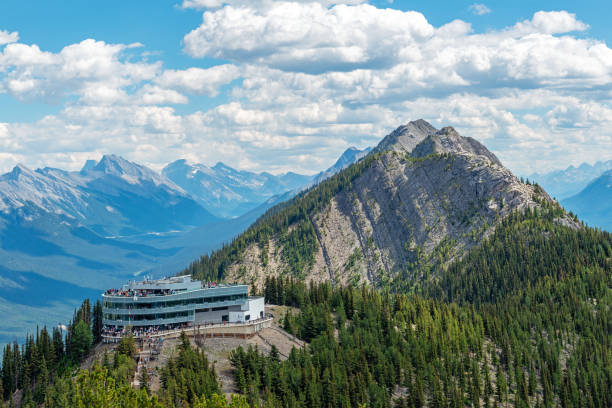 banff gondola, kanada - banff gondola zdjęcia i obrazy z banku zdjęć