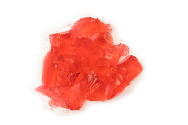 istock Sweet fruit jelly dessert isolated on a white background. 1511779450