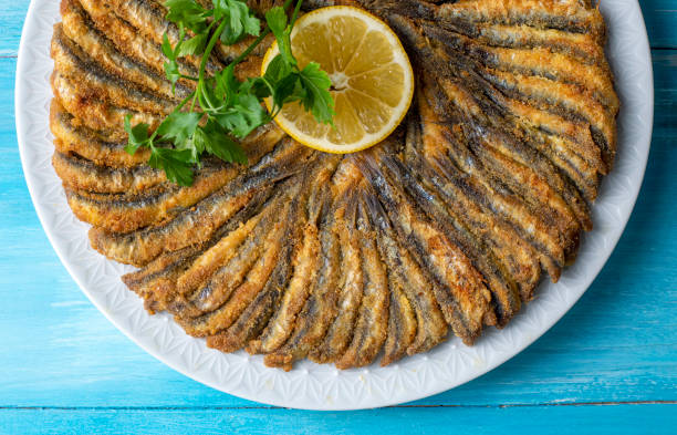 istock Fried Anchovies (Turkish Name: Hamsi Tava) 1511906166