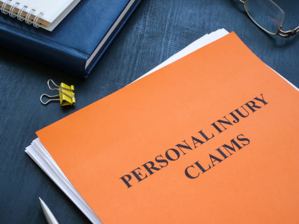 istock A stack of papers with personal injury claims on the table. 1511932181