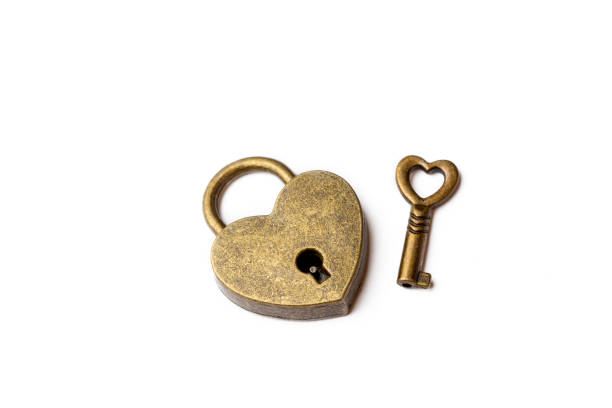 istock Heart shaped padlock. Valentines day love concept. 1511937736