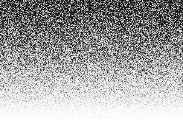 black and white noise background black and white noise TV static gradient vector background television static stock illustrations